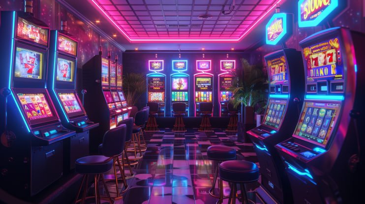 Tampilan antarmuka segarqq pada aplikasi mobile dengan grafik permainan live casino dan sportsbook